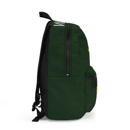 Unisex Backpack Logo 14 #F01-25J Green