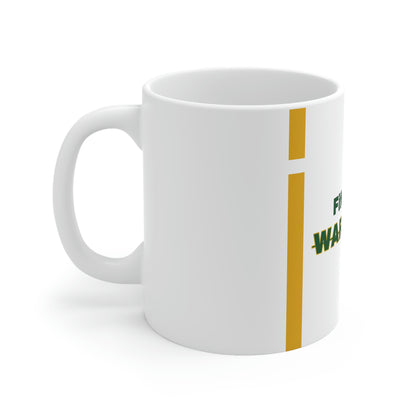 Ceramic Mug 11oz Logo 7 #F09-02B Stripes
