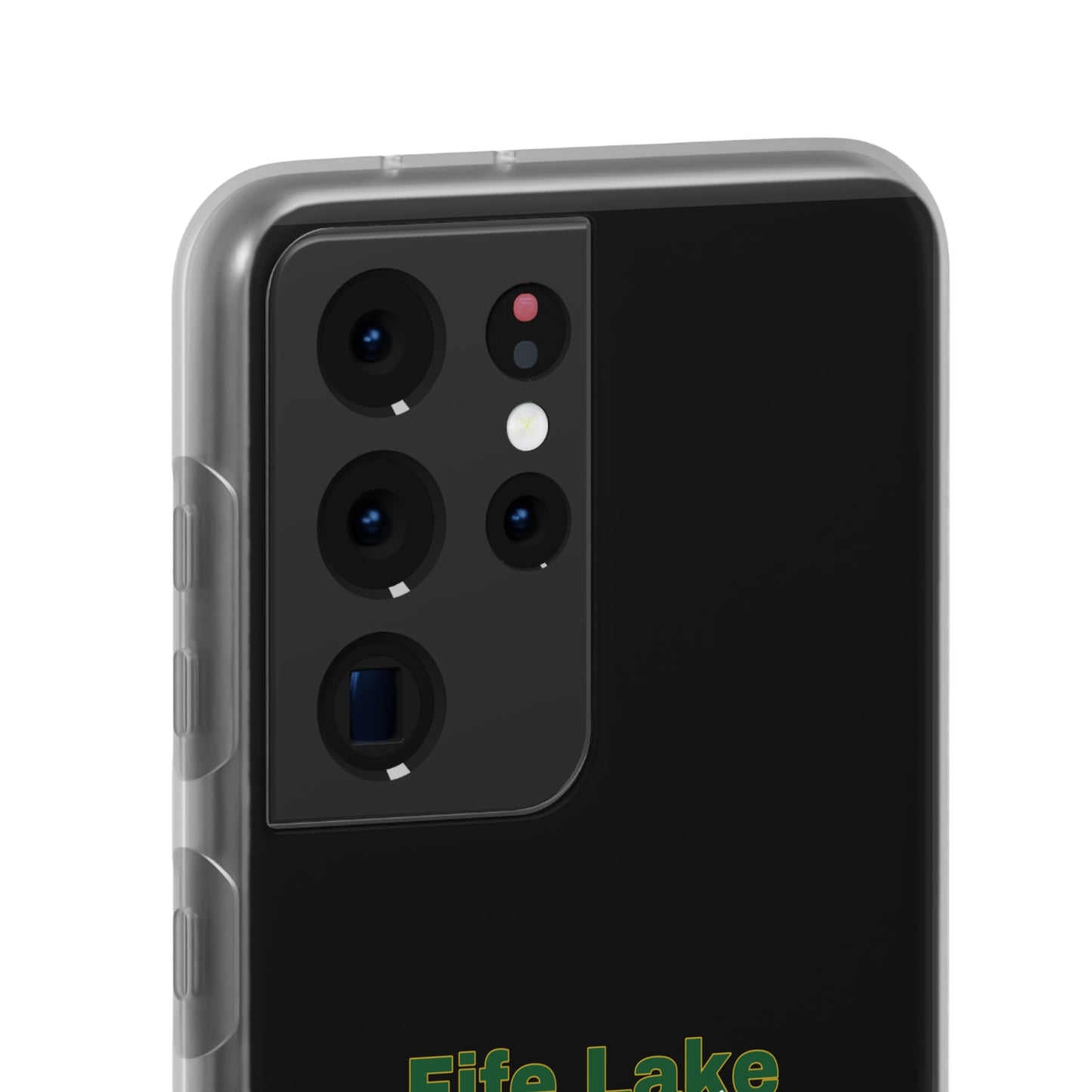 Black Flexi Case Logo #7  *28 Phone Models Item #F10-14D