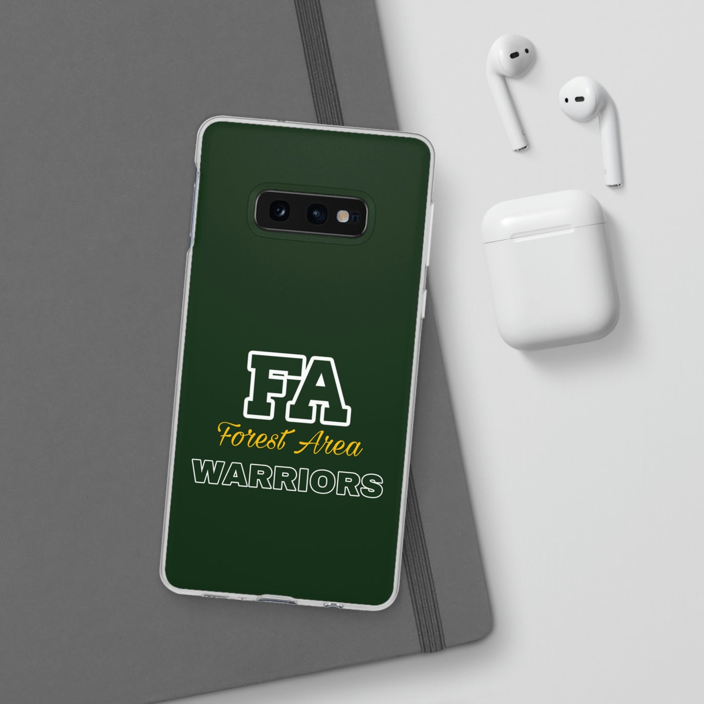 Green Flexi Case Logo #13 *28 Phone Models Item #F10-06D
