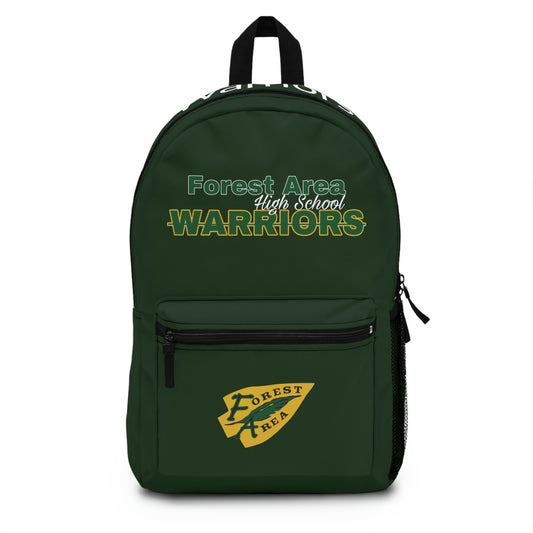 Unisex Backpack Logo 9 #F01-22J Green