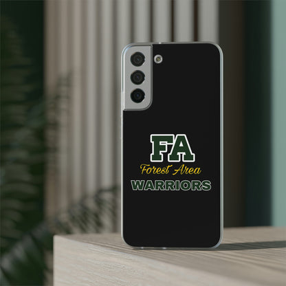 Black Flexi Case Logo #13  *28 Phone Models Item #F10-09D