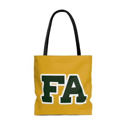 Fashion Tote Bag Logo 2 & 15 #F13-01D Gold