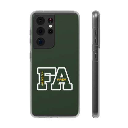 Green Flexi Case Logo #2 *28 Phone Models Item #F10-06D