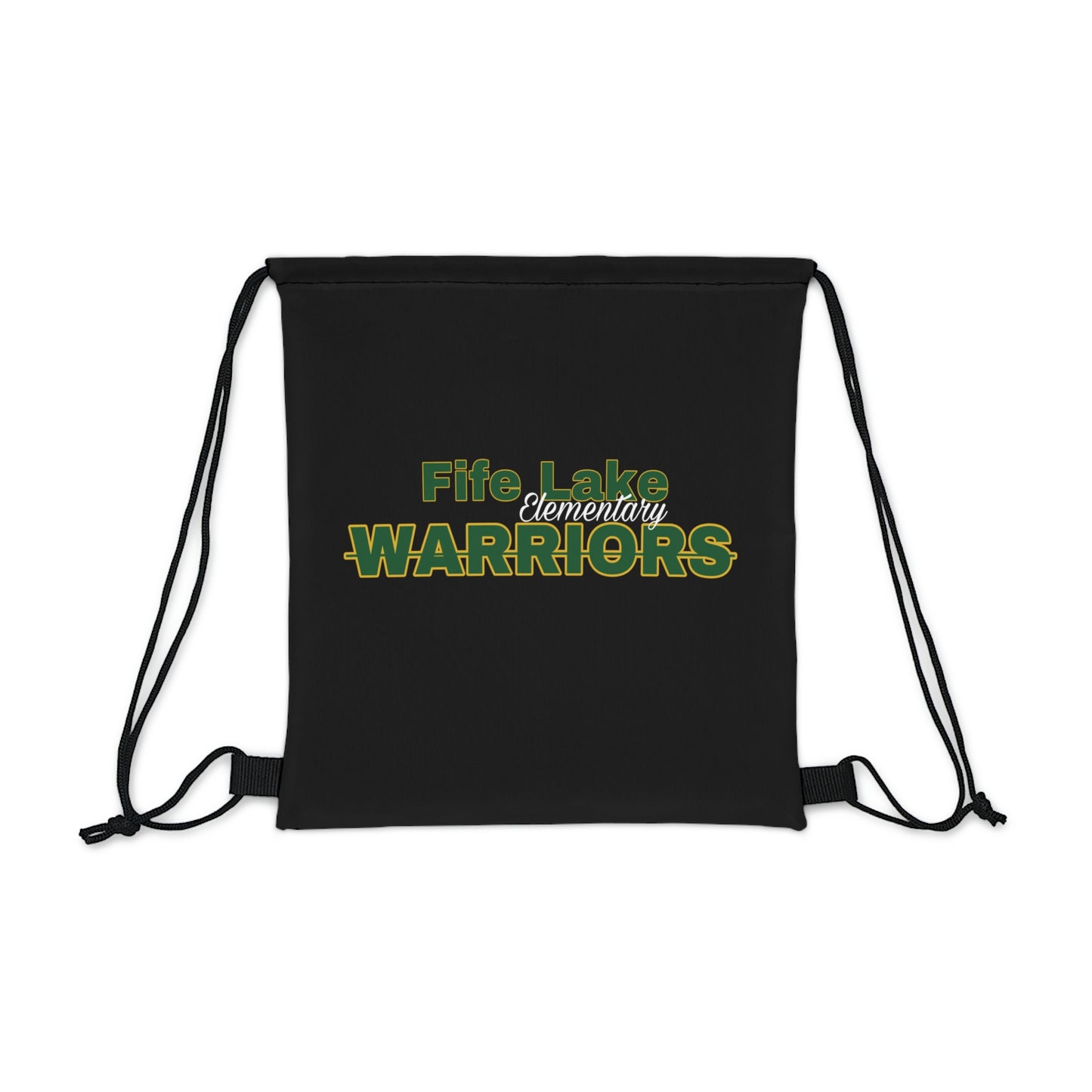Outdoor Drawstring Bag Logo 8 #F13-02C Black