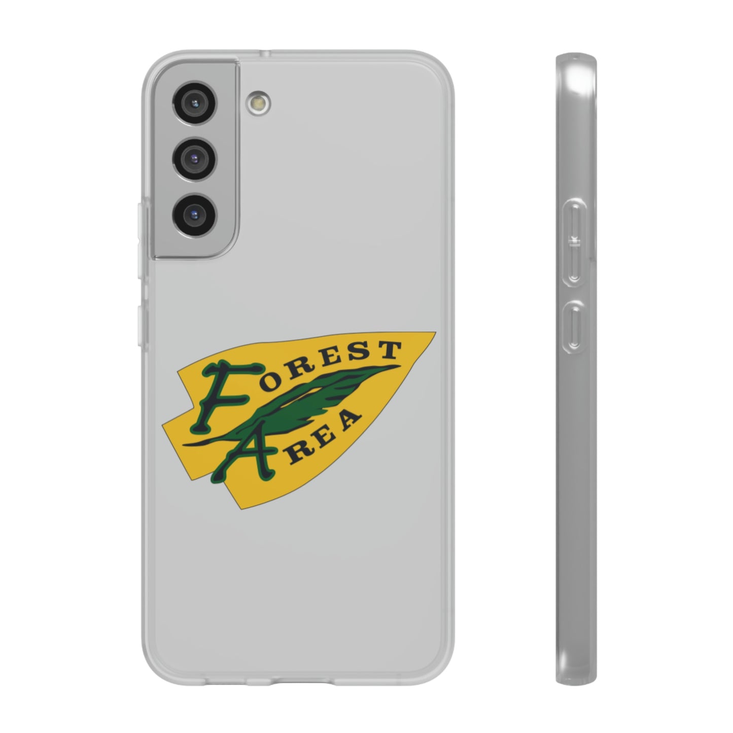 Clear Flexi Case Logo #12 *28 Phone Models Item #F10-01D