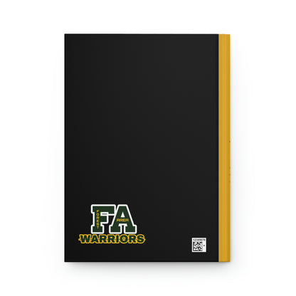 Hardcover Journal Matte Logo 2 #F05-01C Gold Spine