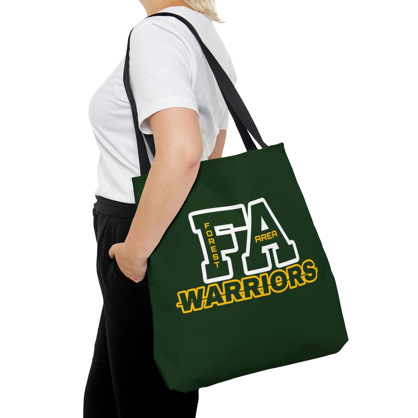 Tote Bag Logo 2 & 11 #F13-01D Green