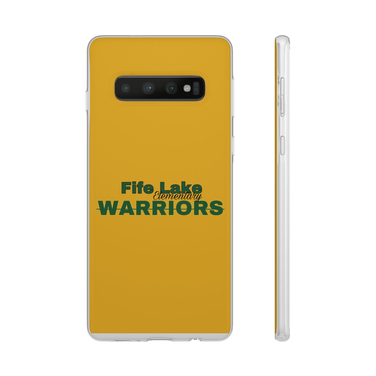 Gold Flexi Case Logo #7 *28 Phone Models Item #F10-08D