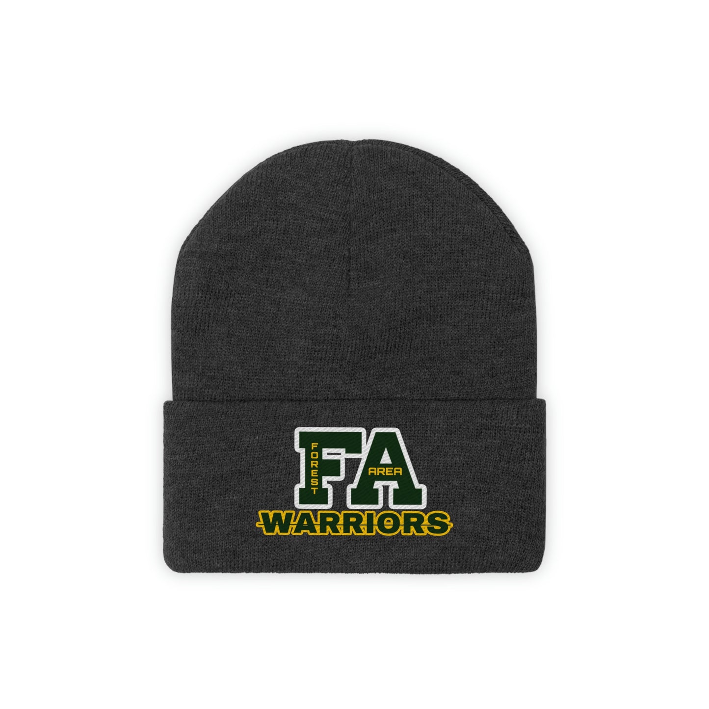Logo 2 Embroidered Knit Beanie #F03-01D Four Colors