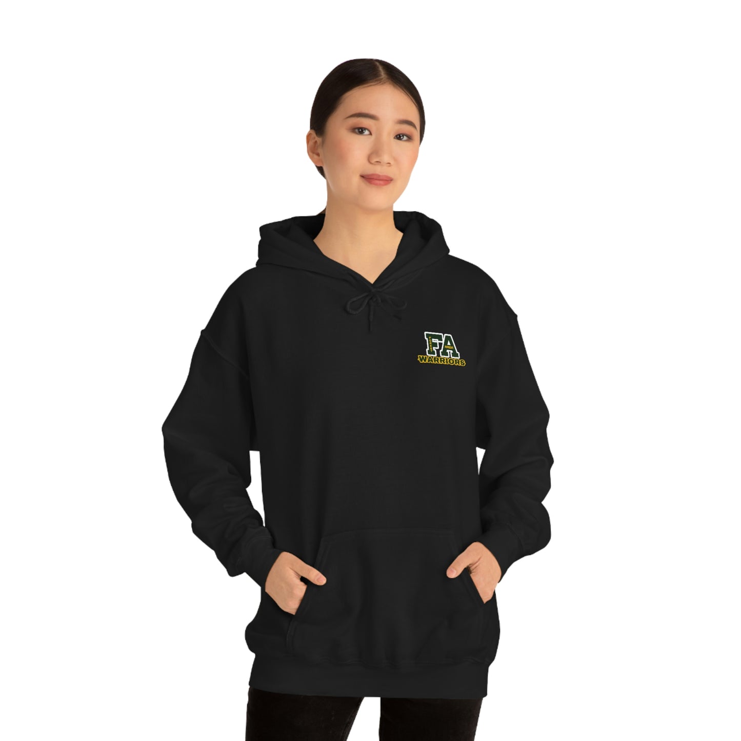 Logo 2 & 8 Unisex Heavy Blend™ Hooded Sweatshirt #F04-01H Two Sided Print