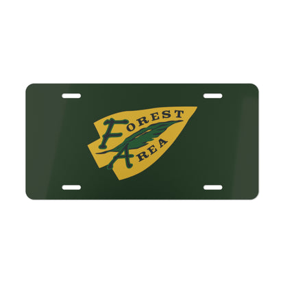 Vanity Plate Logo 12 #F06-01C Green