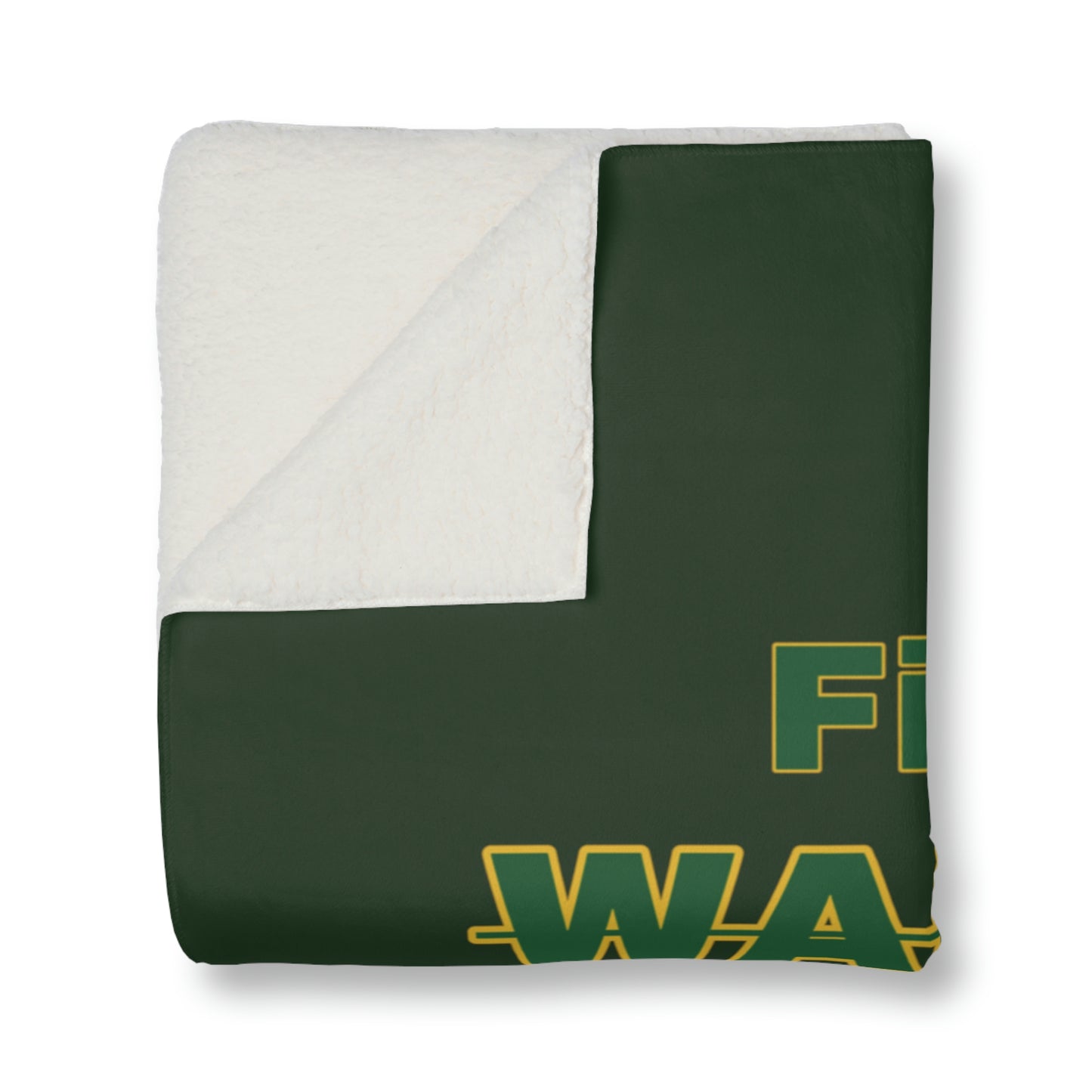 Logo 7 Sherpa Blanket F19-01J Green