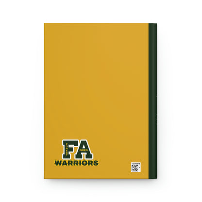 Hardcover Journal Matte Logo 2 #F05-01C Green Spine