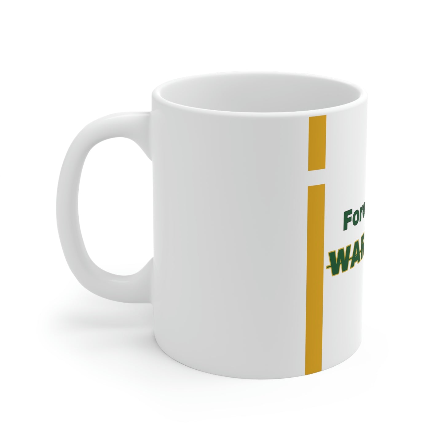 Ceramic Mug 11oz Logo 8 #F09-02B Stripes