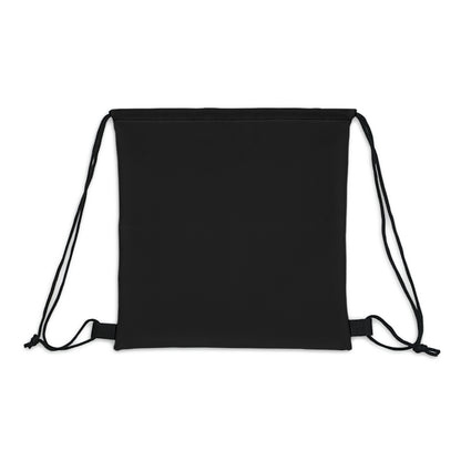 Outdoor Drawstring Bag Logo 1 #F13-02C Black/Yellow Stripe