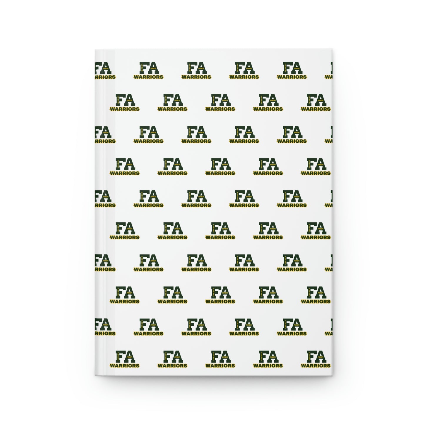 Hardcover Journal Matte Logo 2 #F05-01C White