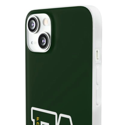 Green Flexi Case Logo #2 *28 Phone Models Item #F10-06D